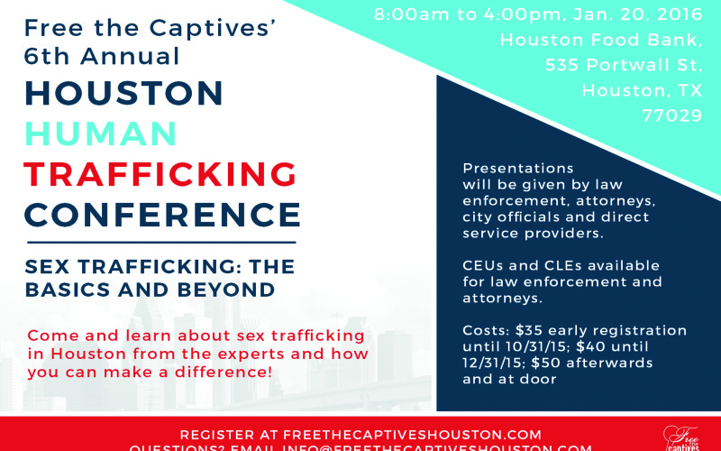 Early Registration for 6th Annual Trafficking Conferences Ends 10/31