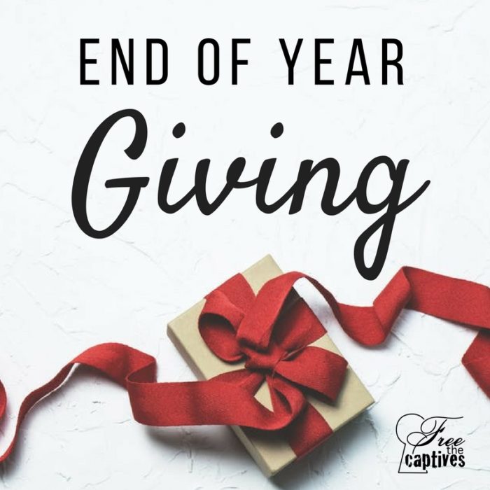 End of Year Giving Reminder