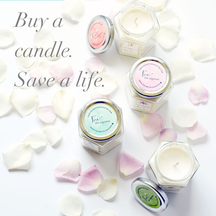 Store: Candles made by Teen Trafficking Survivors